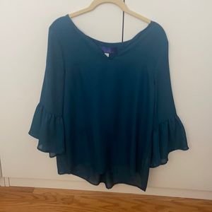 Turquoise blouse